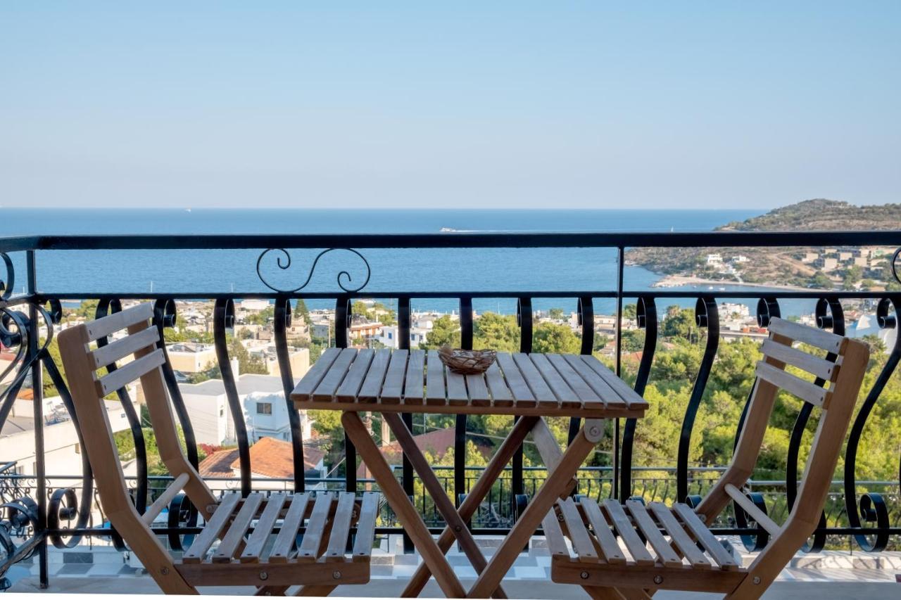 Pefkides Aegina Boutique Apartments Agia Marina  Eksteriør billede